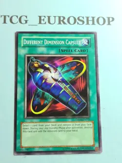 DIFFERENT DIMENSION CAPSULE▪YUGIOH▪DP04▪2007▪COMMON▪ENGLISH▪NM #2742 - Image 1