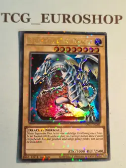 Blue-Eyes White Dragon▪YUGIOH▪HAC1▪ULTRA PARALLEL RARE▪GERMAN▪NM●0433 - Image 1