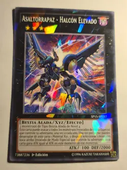 Raidraptor - Rise Falcon (V.2 - Shatterfoil●YUGIOH●SP15●SPANISH●1st ED●NM #07314 - Image 1