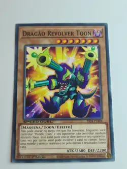 Toon Barrel Dragon●YUGIOH●SR04●2017●COMMON●PORTUGUESE●SPEED DUEL●NM #1059 - Image 1