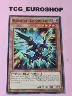 RAIDRAPTOR - VANISHING LANIUS ● YUGIOH ● SECE ● COMMON ● 2015 ● NM #112 - Image 5