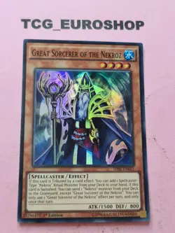 Great Sorcerer of the Nekroz (×2) ● YUGIOH ● THSF ● ENGLISH ● SUR ● NM #2805 - Image 3