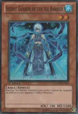 Yugioh! MP Secret Guards of the Ice Barrier - HA04-EN053 - Super Rare - 1st Edit - Image 1