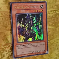 Kaiser Sea Horse SKE-015 Starter Deck Kaiba Evolution Ultra Rare Yu-Gi-Oh Card - Image 1
