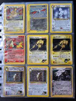 Lot of 90 ALL HOLO Vintage Pokemon Card Binder Collection - Image 4
