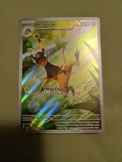 Pokemon TCG Heliolisk Scarlet & Violet Twilight Masquerade Holo Card 177/167 - Image 1