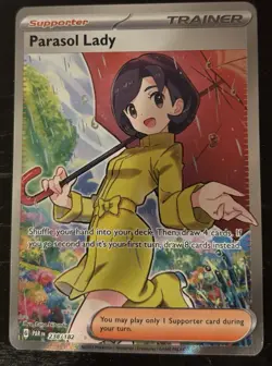 Parsol 238 Full Art Trainer Ultra Rare Pokemon Card NM Near Mint - Image 1