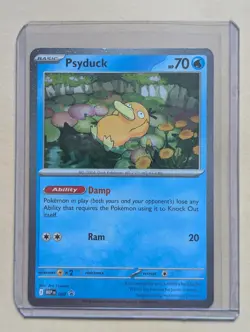 Psyduck MEP007 Black Star Mega Evolution Blister Pack Promo Pokemon Card - MINT - Image 1