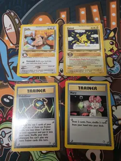 VINTAGE Pokemon NEO Genesis Comm/Uncommon 74 Card Lot 4 Rares NO Duplicates - Image 3
