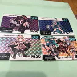 Hololive Trading Card Gundam Style Card SD NonSticker Back Writing - Image 3