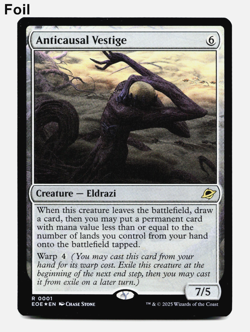 Anticausal Vestige (FOIL) - [Edge of Eternities] MTG Magic NM/M - Image 1