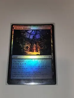 MTG, Sinister Hideout FOIL NM 184 Marvel's Spider-Man Foil - Image 1