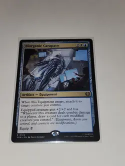 MTG - Biorganic Carapace - Marvel's Spiderman NM/M Condition - Image 1