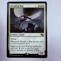 Magic The Gathering Mtg Herald Of War Foundations Jumpstart Rare Near Mint - Image 1