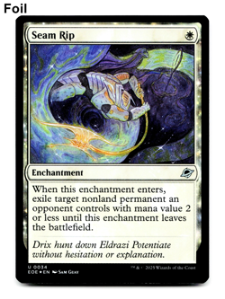 Seam Rip (FOIL) - [Edge of Eternities] MTG Magic NM/M ⚪ - Image 1