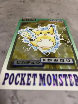 Pokemon Pikachu Pocket Monsters No.025 Rare 1997 Trading Card Limited - Image 3