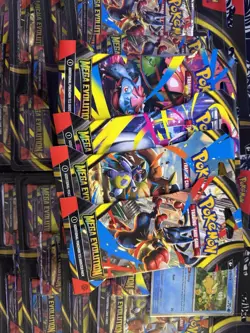 Pokemon Mega Evolutions 3Pk Blister x8 6-Psyduck 2-Golduck & 4-Pack Art Set - Image 1