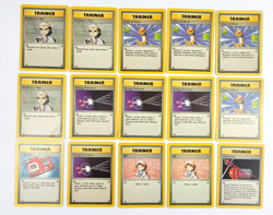 Trainers Base Set Lot 37x Pokemon Cards HP/MP or Better 1999 Authentic Vintage - Image 1