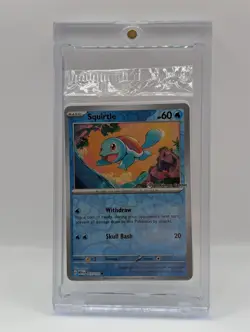 Squirtle - 007/165 - Pokemon Center Stamped 151 Promo - Brand New Sealed - Image 1