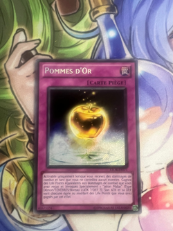 THE GOLDEN APPLES FRENCH SECRET RARE STOR-EN071 FR071 NEAR MINT YUGIOH - Image 1