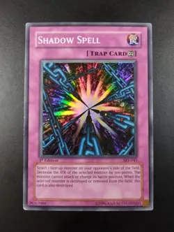 YUGIOH 2004 | SHADOW SPELL | SKE-041 | 1ST EDT | VERY GOOD - EXCELLENT - Image 1
