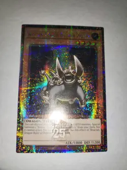 (RA03) YuGiOh REACTAN, DRAGON RULER OF PEBBLES QUARTER SECRET RA03-EN254 NM - Image 1