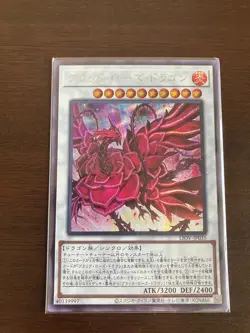 yugioh Ruddy Rose Dragon LIOV-JP035 ultimate japnese - Image 1