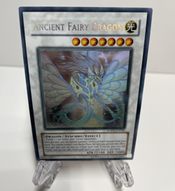 Yugioh Ancient Fairy Dragon ANPR-EN040 Ghost Rare Unlimited LP READ DESCRIPTION - Image 2