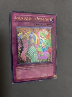 YuGiOh Goblins Crisis Old Asia Relief Near Mint Trading - Image 1
