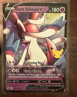 Dark Sylveon v SWSH134 SWSH: Sword & Shield Promo Cards Holo - Image 1