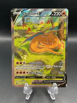 Charizard V SWSH260 Black Star Promo Full Alternate Alt Art Pokemon Card - Image 1