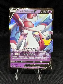 Dark Sylveon v SWSH134 SWSH: Sword & Shield Promo Cards Holo - Image 1