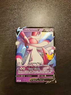 Dark Sylveon V SWSH134 SWSH: Sword & Shield Promo Cards Holo - Image 1