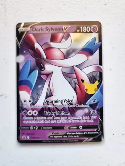 Dark Sylveon V SWSH134 SWSH: Sword & Shield Promo Cards Holo - Image 1