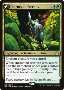 Journey to Eternity // Atzal, Cave of Eternity - Rivals of Ixalan | MTG Card - Image 1