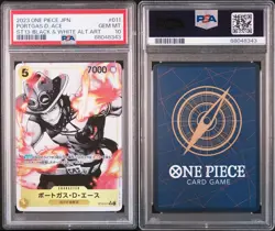 PSA 10 One Piece Portgas D. Ace ST13-011 SR ALT ART Card Japanese 2023 - Image 4