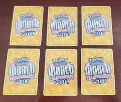 Pokemon 2007 World Championship Trading Cards - Total Of 6 Pokemon Trading Cards - Image 2