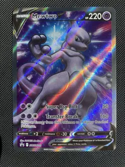 Mewtwo V SWSH229 SWSH: Sword & Shield Promo Cards Holo NM - Image 1