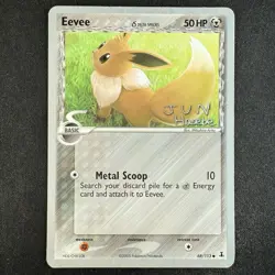 Pokemon TCG Eevee (Delta Species) 68/113 2007 World Championships Regular Card - Image 1