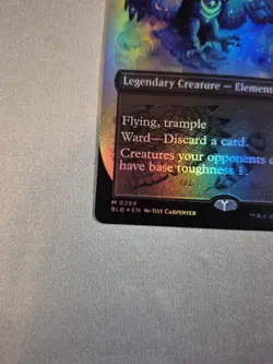 Maha, Its Feathers Night Borderless Bloomburrow MTG Card 0289 Foil - Image 5
