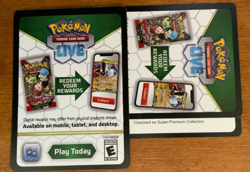 POKEMON TCG LIVE Code Card - Charizard Ex Premium Collection Code Only Messaged - Image 1