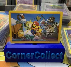 Mario Pikachu Pokemon Center Exclusive Poker Playing Card 2016 Vintage - Image 1