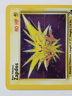 HOLO Zapdos 15/62 - VLP / NM - RARE 1999 Fossil Pokemon Card - $2 Flat Shipping - Image 3