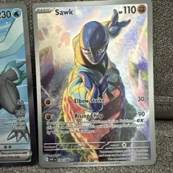 Lot of 3 Pokemon Cards-Package Deal Value - Solosis, Kyurem Ex, Sawk DISCOUNTED - Image 4