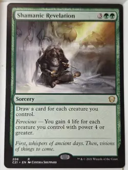 Shamanic Revelation - Commander: 2021 - Magic the Gathering MTG Nice! - Image 1