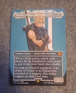 Magic: The Gathering Cloud, Midgard Mercenary (Borderless) Non-Foil 0375 - Image 1