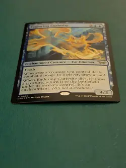 Enduring Curiosity - Duskmourn Foil MTG NM - Image 2