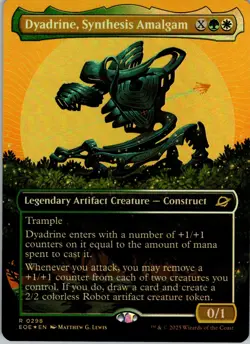 Dyadrine, Synthesis Amalgam (Borderless) - Foil - R - - Edge of Eternities - #29 - Image 1