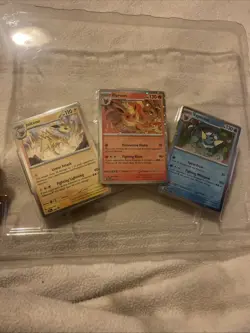 Pokemon Flareon Vaporeon Jolteon SVP 167 168 169 Prismatic Evolutions Promo Card - Image 1