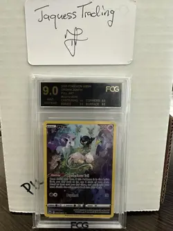 🔥Crown Zenith Mew - 💎FCG 9 Mint⭐Full Art GG10/GG70 Pokemon TCG🔥 - Image 1
